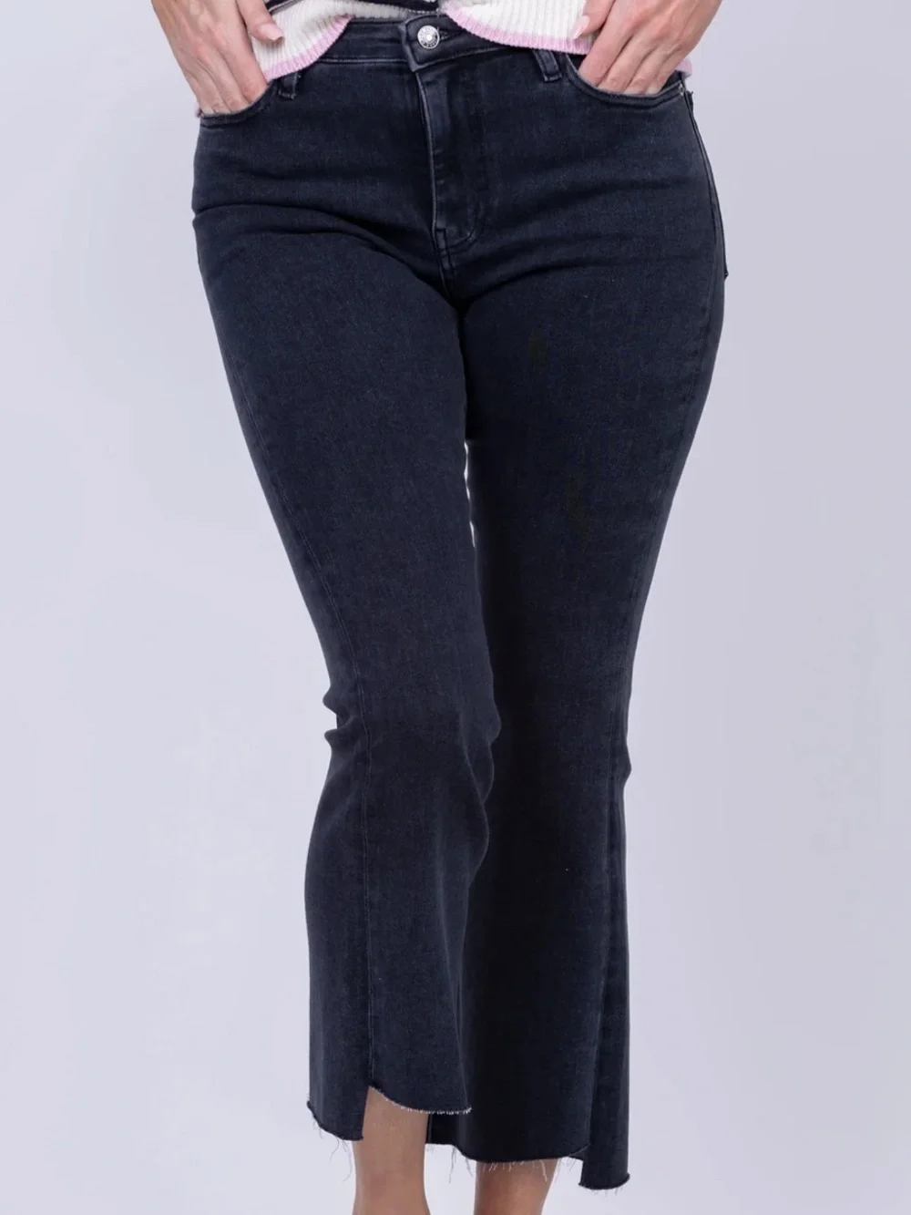 FRAME Le Crop Mini Boot Cascade Hem Jeans Size 29 😎*Price is firm*❤️ - Picture 12 of 15